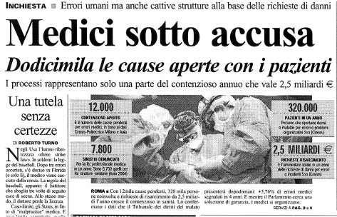 Da &ldquo;Il Sole 24 ore&rdquo;, 2004.